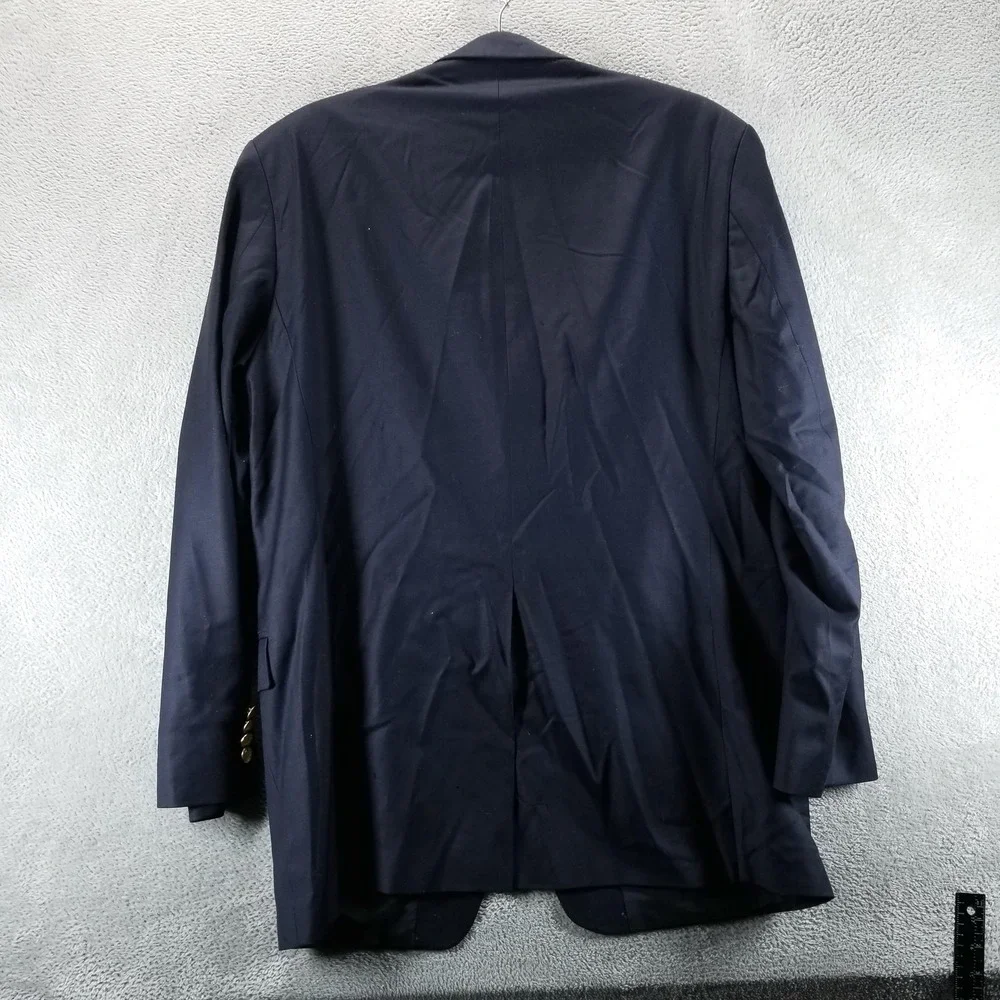 Lauren Ralph Lauren Blazer Mens 42 Navy Wool 2 Gold Button Sport‎ Coat Jacket